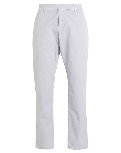 DONDUP Casual trouser Light grey 96% Cotton, 4% Elastane