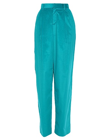 THE ATTICO Casual trouser Turquoise 60% Cotton, 40% Modal