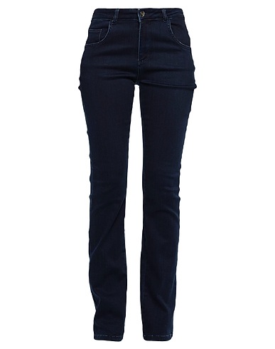 MARANI Denim trousers Blue 88% Cotton, 9% Polyester, 3% Elastane
