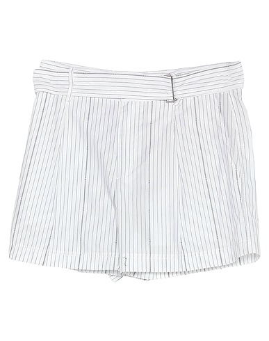 N°21 Shorts & Bermuda White 100% Cotton