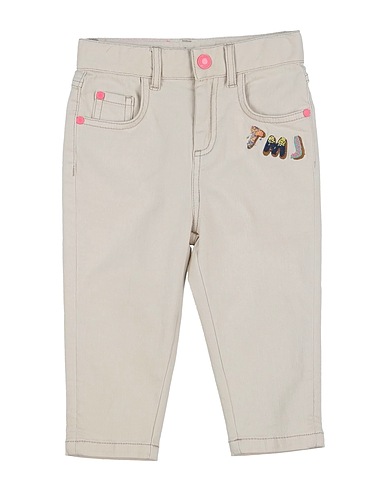 MARC JACOBS Denim trousers Beige 98% Cotton, 2% Elastane