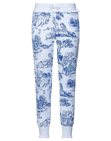 MOSCHINO Casual trouser White 100% Cotton