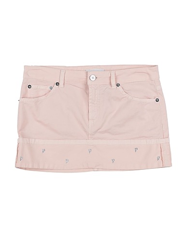 DONDUP Skirt Light pink 96% Cotton, 4% Elastane