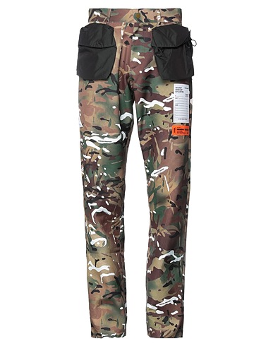 HERON PRESTON Hosen Militärgrün 100% Polyester, Polyamid, Polyurethan, PVC - Polyvinylchlorid, Andere Fasern