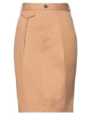 DSQUARED2 Minigonna Cammello 97% Cotone, 3% Elastan