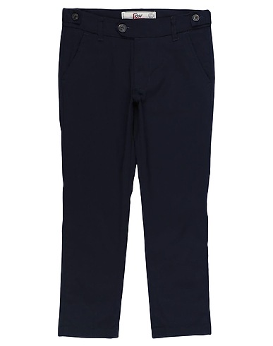 ROŸ ROGER'S Casual trouser Midnight blue 97% Cotton, 3% Rubber