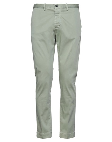 NINE IN THE MORNING Casual trouser Military green 96% Cotton, 4% Elastane