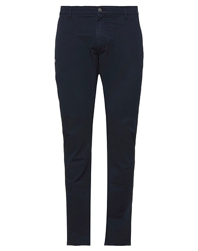 GREY DANIELE ALESSANDRINI Chinos BLU NOTTE 98% Cotton, 2% Elastane