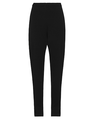 DIANA GALLESI Casual trouser Black 63% Polyester, 33% Viscose, 4% Elastane