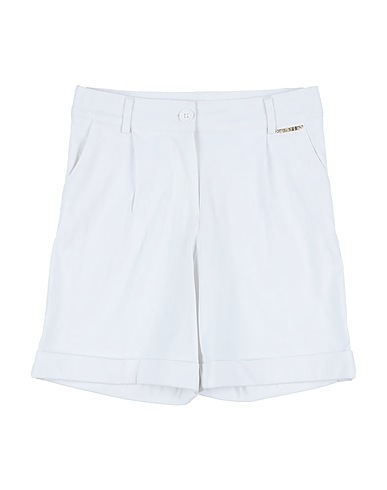 TWINSET Shorts & Bermuda White 60% Cotton, 32% Polyamide, 8% Elastane