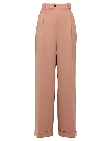 TWINSET Pantalone Sabbia 52% Poliestere, 43% Lana, 5% Elastan