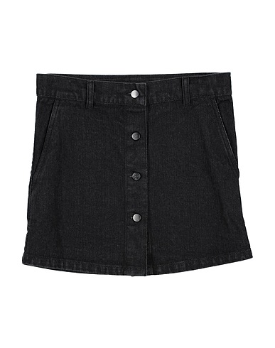 FINGER IN THE NOSE Skirt Black 100% Cotton
