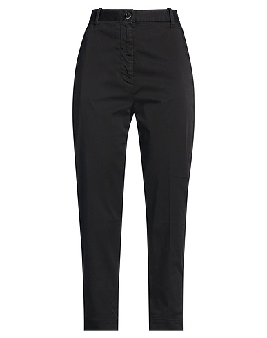 NINE IN THE MORNING Casual pants Black 96% Cotton, 4% Elastane