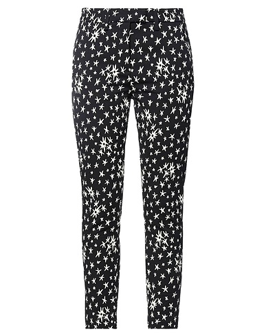 DONDUP Casual trouser Black 71% Cotton, 20% Polyamide, 6% Polyester, 3% Elastane