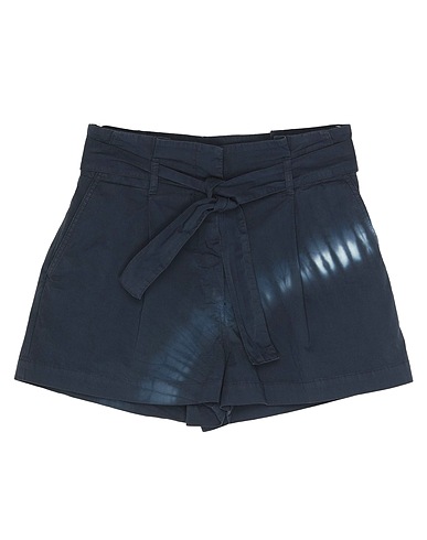 NINE IN THE MORNING Shorts & Bermuda Midnight blue 96% Cotton, 4% Elastane