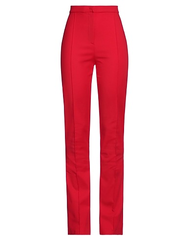 PATRIZIA PEPE Casual trouser Red 48% Cotton, 45% Polyamide, 7% Elastane