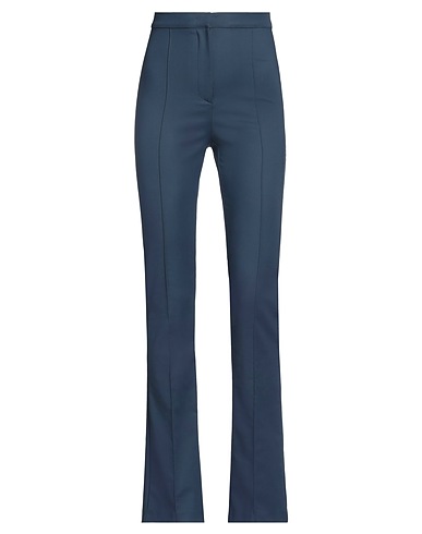 PATRIZIA PEPE Casual trouser Deep teal 48% Cotton, 45% Polyamide, 7% Elastane