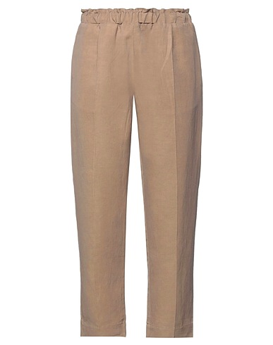 NINE IN THE MORNING Casual trouser Sand 38% Cupro, 32% Linen, 30% Cotton
