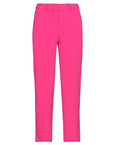 ALYSI Casual pants Fuchsia 80% Polyester, 14% Viscose, 6% Elastane