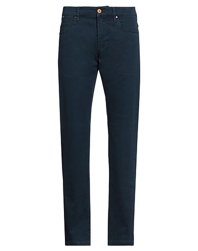 AT.P.CO Casual trouser Slate blue 97% Cotton, 3% Elastane