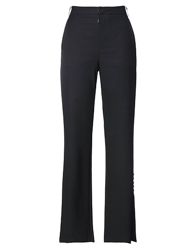 ADEAM Casual trouser Black 33% Rayon, 33% Polyester, 29% Wool, 5% Polyurethane