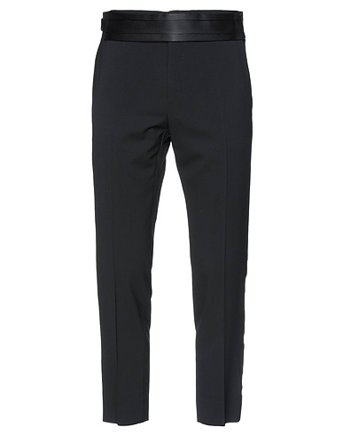 DOLCE&GABBANA Pantalone Nero 88% Lana Vergine, 8% Seta, 2% Poliestere, 2% Elastan