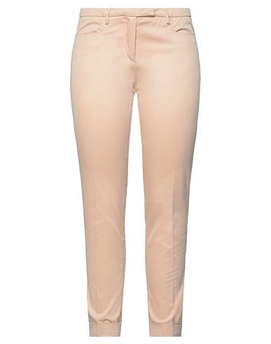 WEBER Casual trouser Beige 97% Cotton, 3% Elastane
