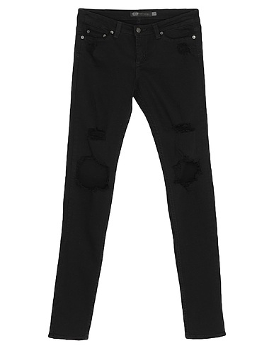 JET by JOHN ESHAYA Denim pants Black 98% Cotton, 2% Lycra®