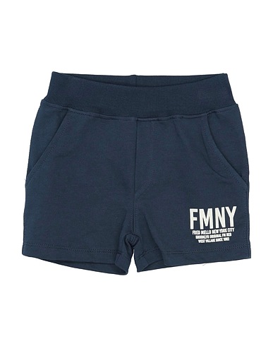 FRED MELLO Shorts & Bermudas Nachtblau 50% Baumwolle, 50% Polyester