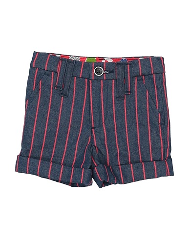 NEILL KATTER Shorts & Bermuda Blu notte 67% Cotone, 30% Poliestere, 3% Elastan