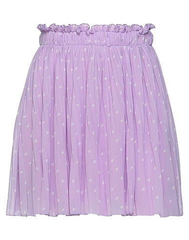 VANESSA SCOTT Mini skirt Lilac 100% Polyester