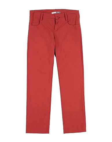 CUCÙ LAB Casual trouser Brick red 100% Cotton