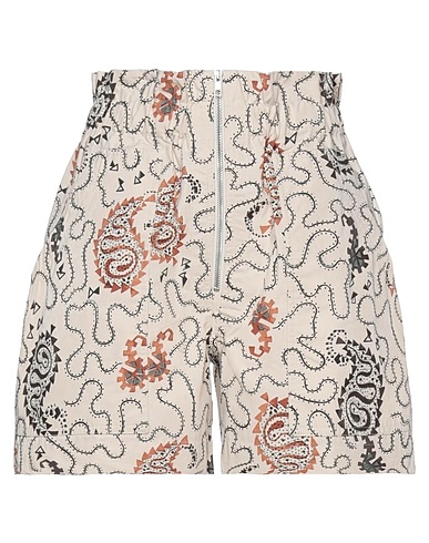 MARANT ÉTOILE Shorts & Bermuda Ivory 100% Cotton