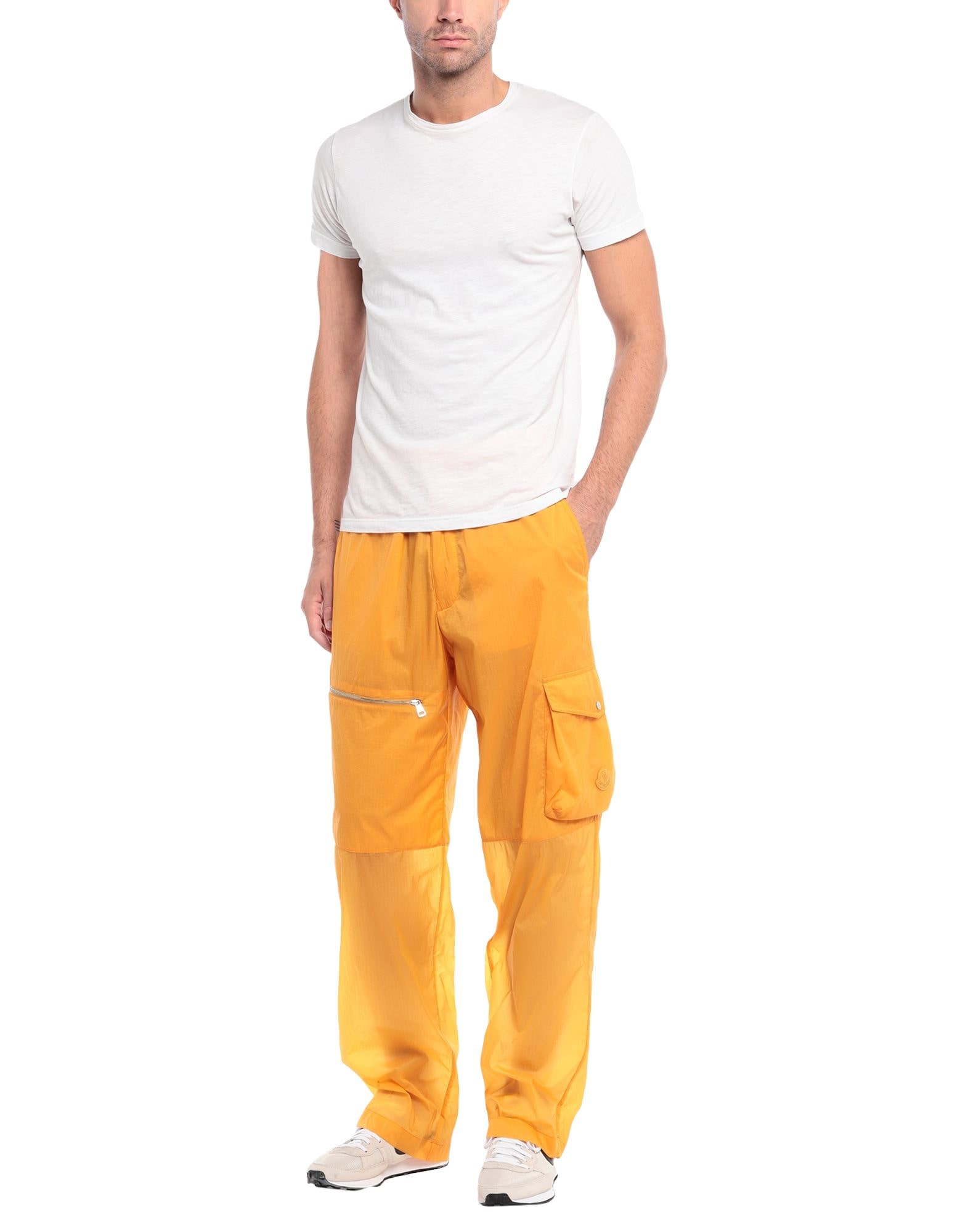 2 MONCLER 1952 Pants | Orange Men's Casual Pants | YOOX