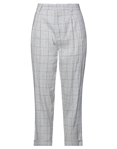 MARANT ÉTOILE Casual trouser Light grey 57% Linen, 40% Viscose, 3% Elastane