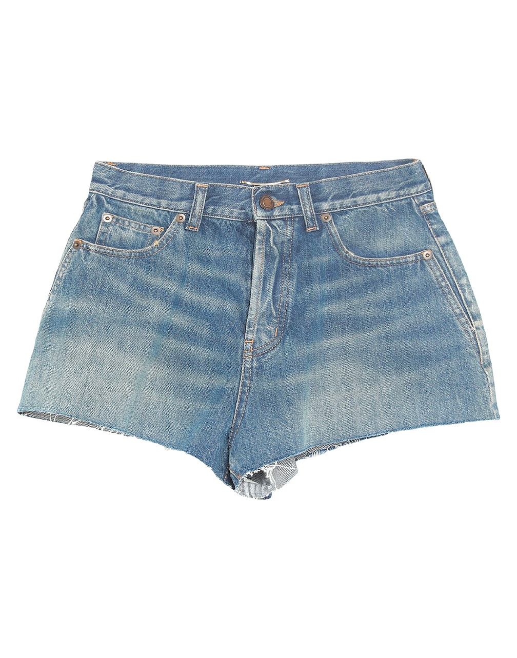 SAINT LAURENT - Denim σορτς