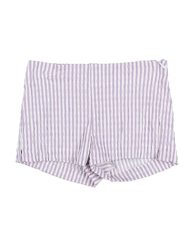 IL GUFO Shorts & Bermuda Lilac 92% Cotton, 6% Viscose, 2% Elastane