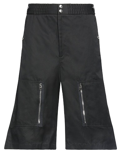 MCQUEEN Shorts & Bermudas Schwarz 100% Baumwolle