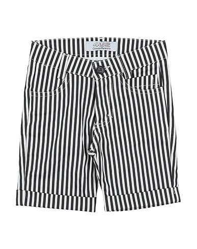 PACIOTTI 4US Shorts & Bermuda Black 68% Cotton, 30% Polyester, 2% Elastane