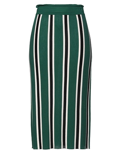 ASPESI ミディ丈スカート グリーン ウール 100%