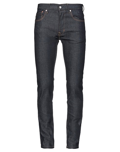 WESC Denim trousers Blue 99% Cotton, 1% Elastane