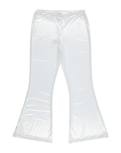 VICOLO Casual pants White 92% Polyester, 8% Polyurethane