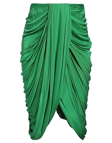 ISABEL MARANT Midi skirt Green 79% Viscose, 21% Silk
