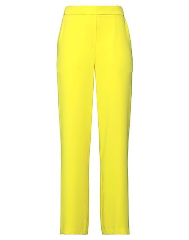 P.A.R.O.S.H. Casual trouser Lime green 100% Polyester