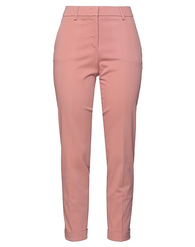 PESERICO Casual pants Antique rose 98% Cotton, 2% Elastane