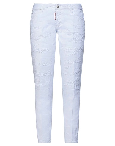 DSQUARED2 Baggy White 100% Cotton, Elastane