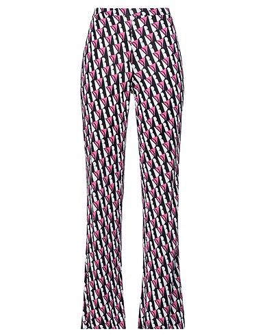 DIANE VON FURSTENBERG Casual trouser Fuchsia 100% Silk