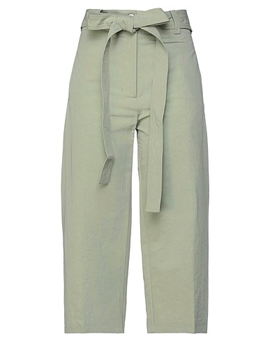 2 MONCLER 1952 Casual pants Sage green 72% Cotton, 28% Linen