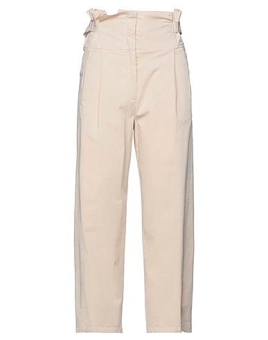 PESERICO Casual trouser Beige 97% Cotton, 3% Elastane
