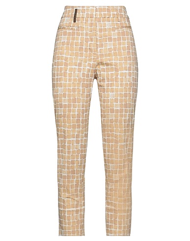 PESERICO Casual trouser Sand 98% Cotton, 2% Elastane